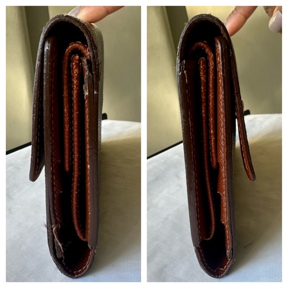 LOUIS VUITTON Monogram SARAH Long Wallet Vintage 2000 Box Dust Bag - Picture 5 of 12